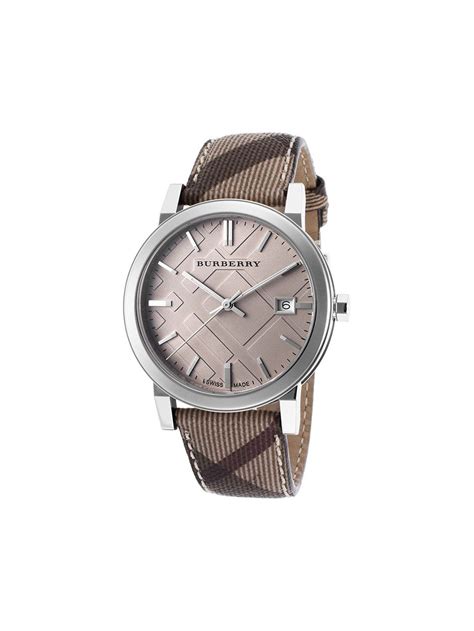 Burberry Women’s BU9029 ‘The City’ Leather Watch 